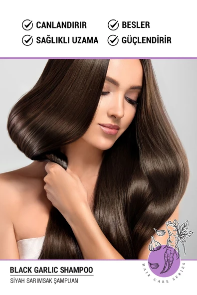 Siyah Sarımsak Özlü Şampuan 400 ml - 3