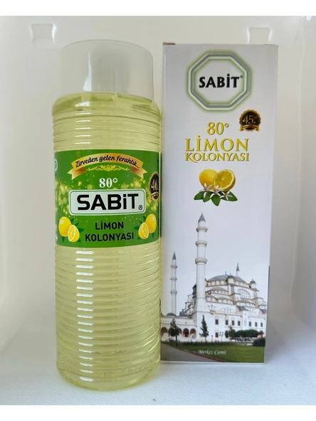Sabit Limon Kolonyası 400 Ml-(Pet Şişe)