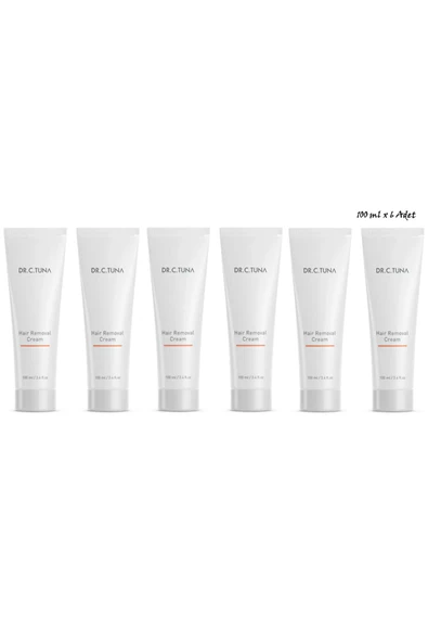 Dr. Cevdet Tuna Tüy Dökücü Krem 100 ml 6 Adet