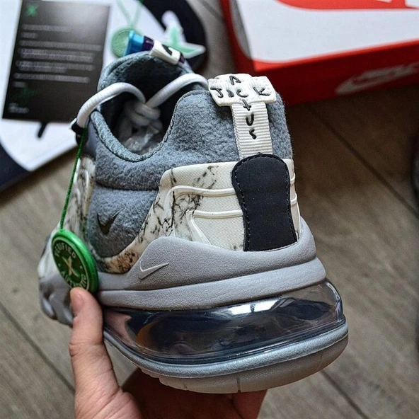 Air Max 270 React Travis Scott Cactus Gray - 3