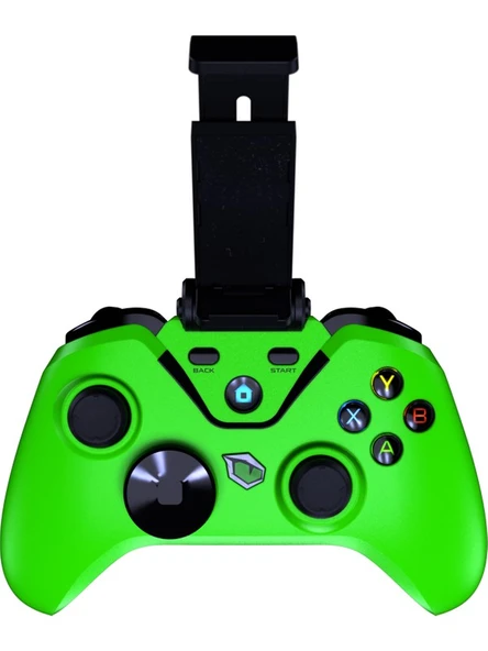 Clutch Titreşim Geri Bildirimli Çift Mod Kablosuz (Bluetooth ve 2.4 GHz) Gamepad - Yeşil - 5