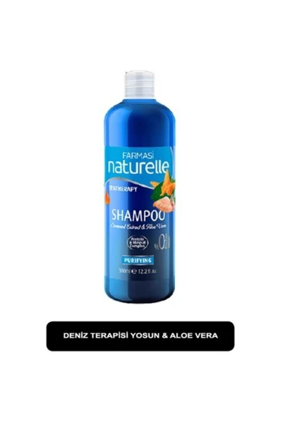 Farması Naturelle Sea Therapy Yosun & Aloe Vera Arındırıcı Şampuan 360 ml 2'li Set - 2