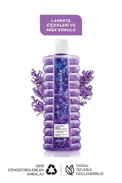 Senses Lavender Calm Lavanta Kokulu Banyo Köpüğü 500 Ml. İkili Set - 3