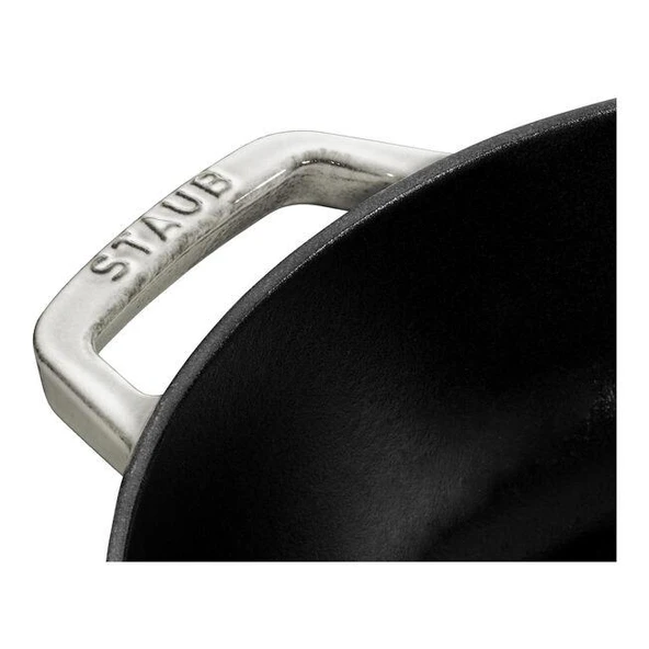 Staub 405014860 Döküm Tencere 28 cm Trüf Beyazı - 5