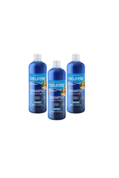Naturelle Deniz Mineralli Arındırıcı Şampuan - 360 Ml 3 Adet