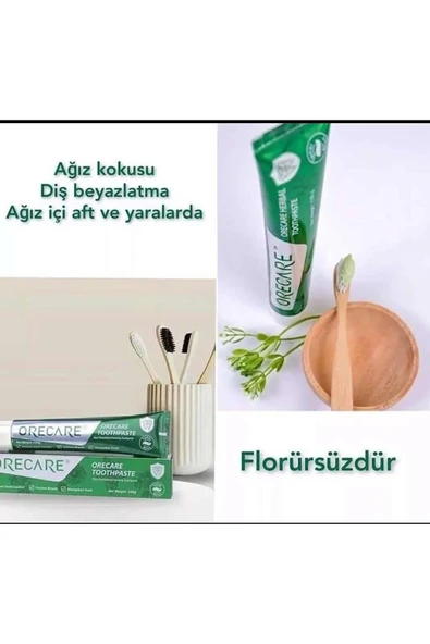 Orecare Bitkisel Diş Macunu 135gr - 2