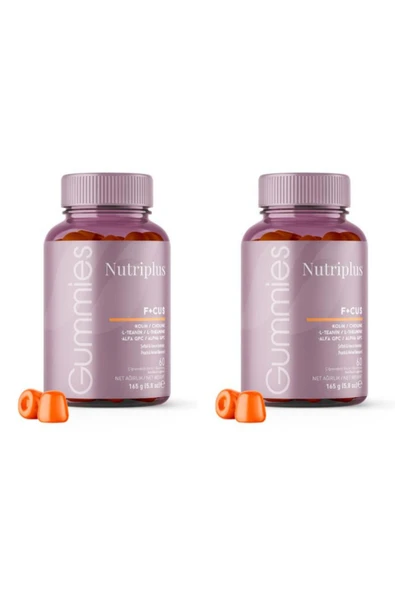 2'li Nutriplus Focus Gummy