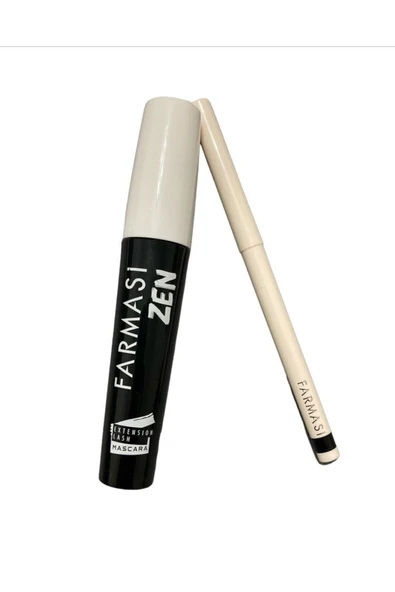 FARMASİ ZEN RİMEL VE ASANSÖRLÜ SİYAH GÖZ KALEMİ (2'Lİ SET)