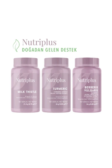 Nutriplus Berberis Vulgaris (KARAMUK) Ekstresi 30 Kapsül - 3
