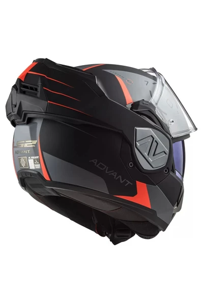 LS2 Advant Codex Mat Siyah-Tıtanıum Kask L Beden - 2