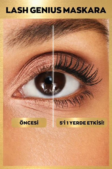 True Lash Genius 5 Etkili Maskara 10 Ml. İkili Set - 4