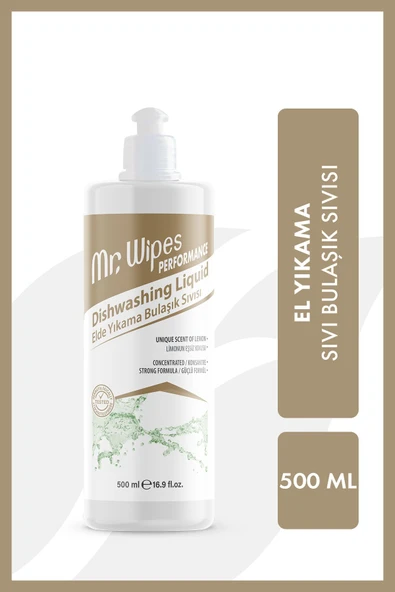 Mr. Wipes Performance Elde Yıkama Bulaşık Sıvısı 500 ml