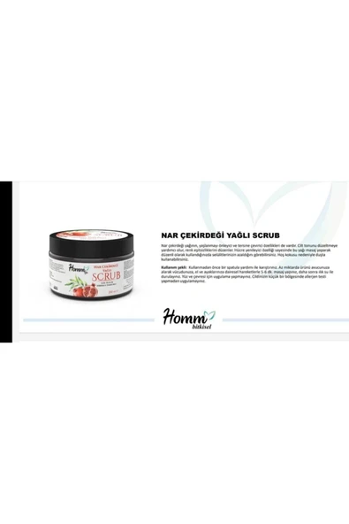 Nar Çekirdeği Yağlı Bitki Tanecikli Scrub 250 Ml-narlı Scrub