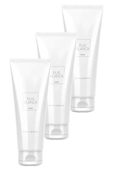 Pur Blanca Kadın Vücut Losyonu 125 Ml. Üçlü Set