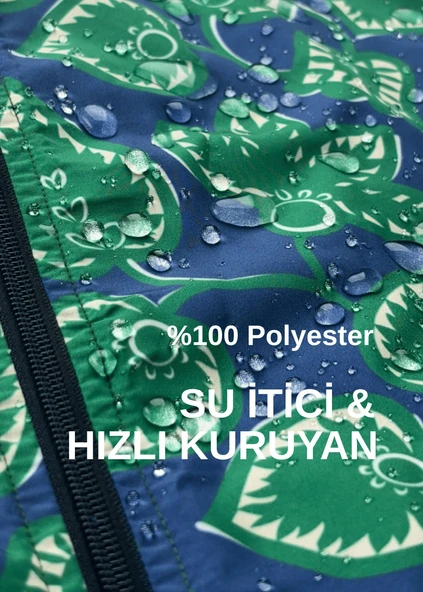 PARAŞÜT MAYO YAPRAK DESEN - Resim 6