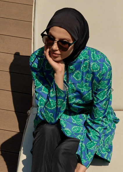 PARAŞÜT MAYO YAPRAK DESEN - Resim 2