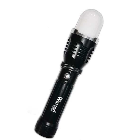 Flaşörlü Uzun Mesafeli Şarjlı Pilli Mıknatıslı El Feneri Wt-282 - 2