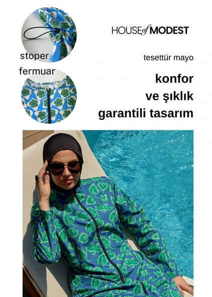 PARAŞÜT MAYO YAPRAK DESEN - Resim 5