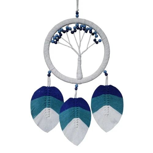 Hayat Ağacı Şekilli Yapraklı Duvar Dekoru - 4