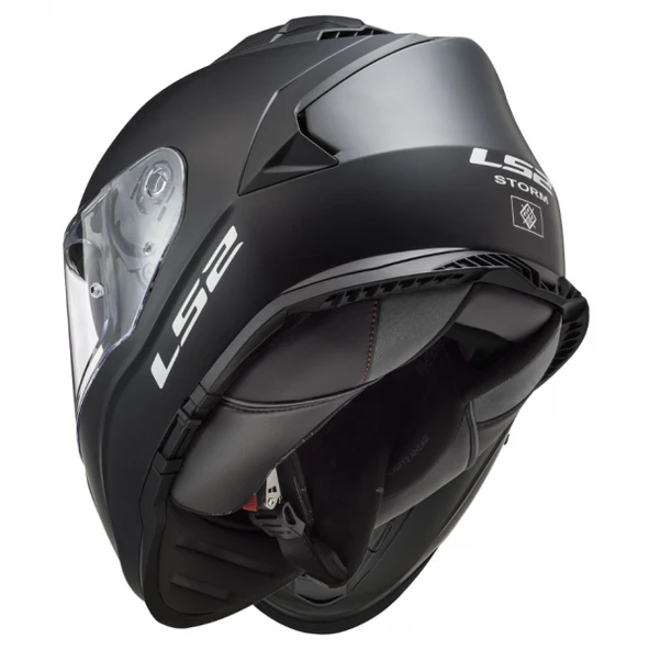 LS2 Storm 2 Mat Siyah Kask XXL Beden - 3