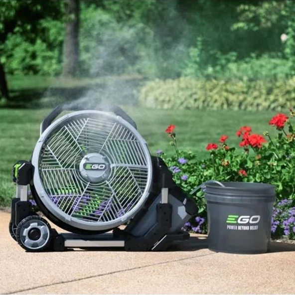 Ego FN1800E Taşınabilir Akülü Fan Serinletici Vantilatör 5.0Ah - 4