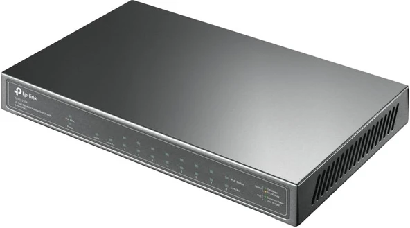 TP-Link TL-SG1210P 8 Port 10/100/1000 Mbps Gigabit Switch - 2