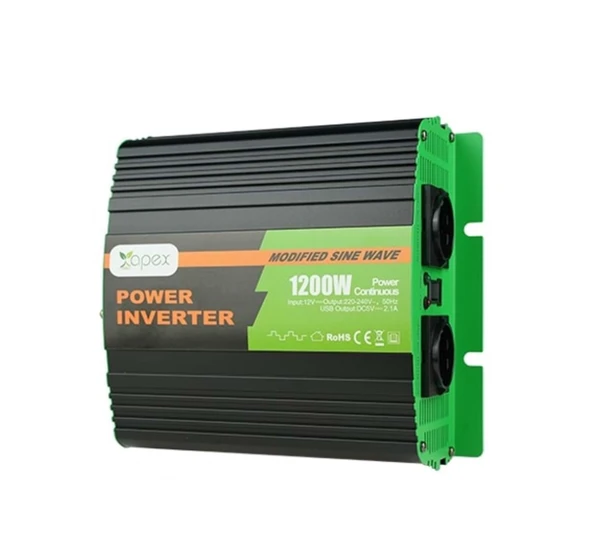 Apex NS1200 12V 1200W Modifiye Sinüs İnverter - 3