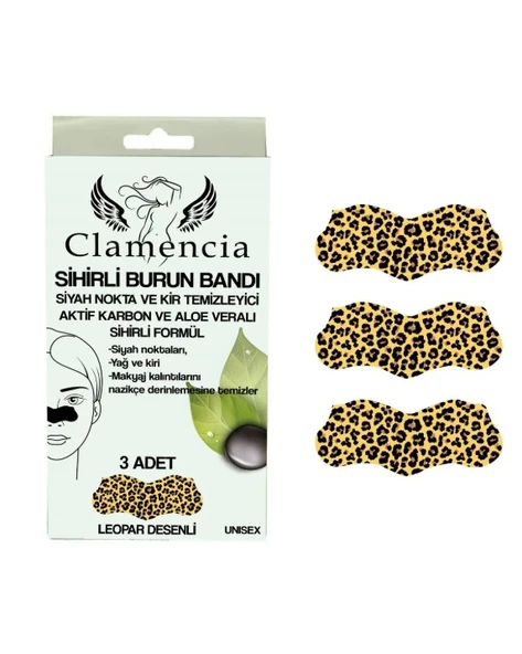 Clamencia Burun Bantı Leopar 3'LÜ
