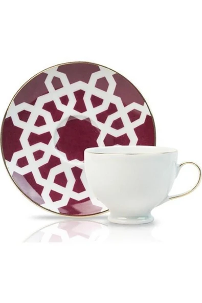 Morocco Çay Fincan ve Tabağı 170 cc