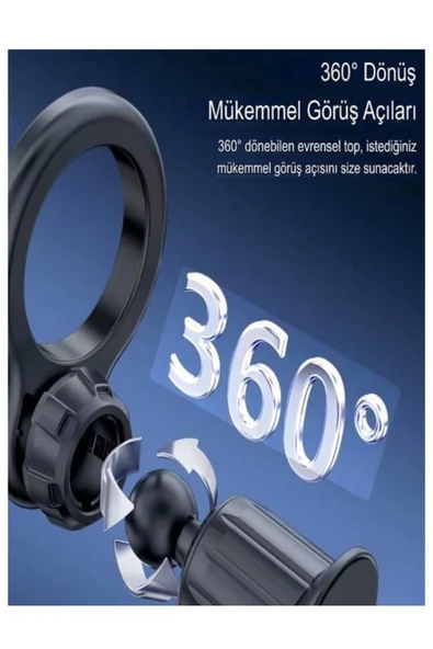 Acl  T-112 Magsafe Uzayabilen Vakumlu Araç İçi Telefon Tutucu - 2