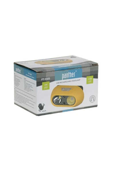Panther PT-5505 Şarjlı Sensörlü Kafa Feneri 130727 - 4