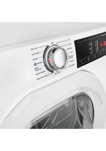 Hoover HRE H9A2TE-17 9 kg Wi-Fi + Bluetooth Bağlantılı Isı Pompalı Kurutma Makinesi - 4