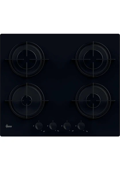 Hoover HVW6MBB Siyah Cam Ankastre Ocak