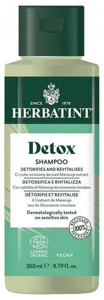 Herbatint Detox Shampoo Organic 260ml