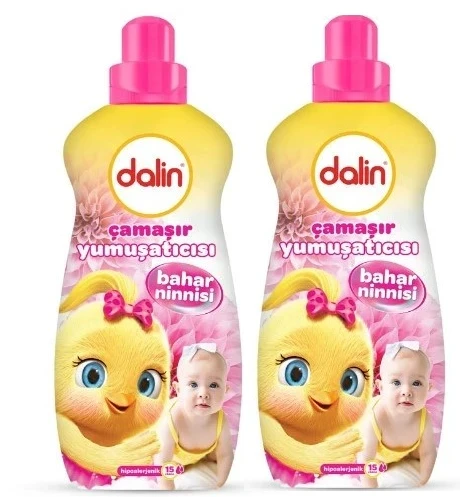 Dalin Bahar Ninnisi Çamaşır Yumuşatıcı 1500 ml 2'li avanatajlı set