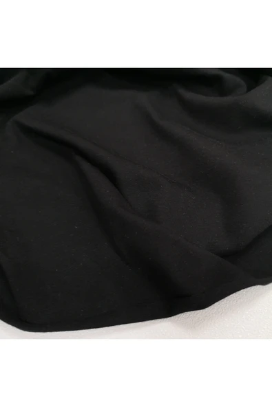 Likralı Penye Süprem Kumaş | 210 gr | Siyah ürün görseli