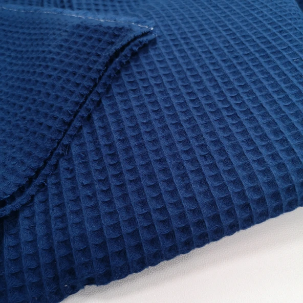 Kaf Kumaş  Waffle Pike Bornozluk Kumaş | 100% Pamuk | W-13 - Resim 3