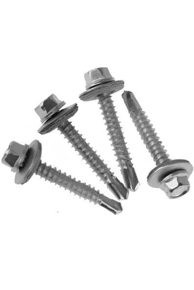 AKDENİZ TRAPEZ PULLU VİDA 5,5x100mm Koli=6PK,PK=100AD