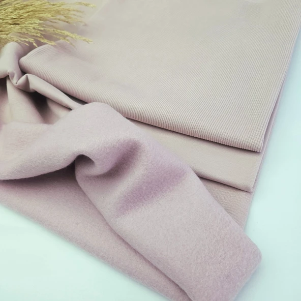 Kaf Kumaş  3 İplik Şardonlu Kumaş | Pudra ürün görseli