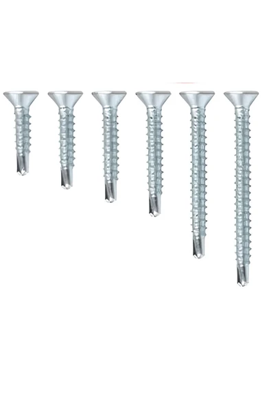 AKDENİZ YHB MATKAP UÇLU VİDA 4,2x45mm Koli=10PK,PK=500AD