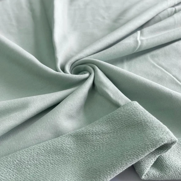 Kaf Kumaş  Modallı 3 İplik Kumaş | Su Yeşili ürün görseli