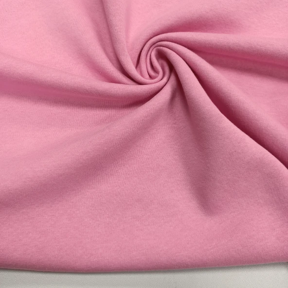Kaf Kumaş  3 İplik Şardonlu Kumaş | Pembe - 3