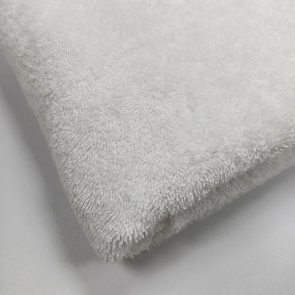 Kaf Kumaş  Pamuklu Havlu Kumaş | Beyaz ürün görseli