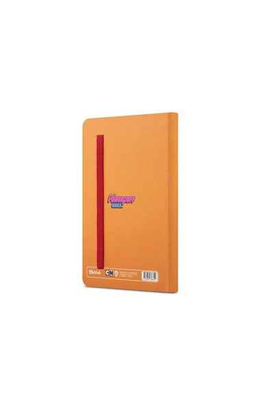 Mabbels Sert Kapak Mini Defter The Powerpuff Girls Everything Nice Turuncu 80 YP 9x14 DFT-388319 - 2