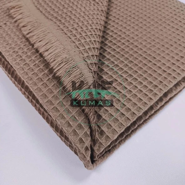 Kaf Kumaş  Waffle Pike Bornozluk Kumaş | 100% Pamuk | W-48 - Resim 2