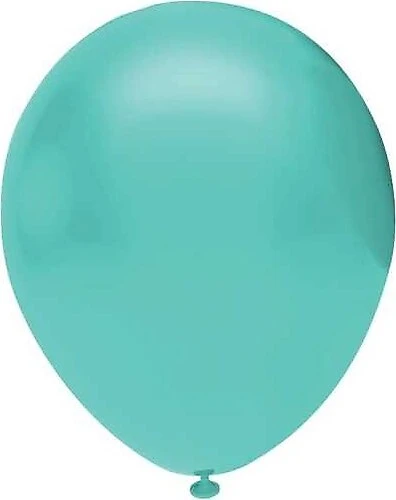 Balonevi Balon 12" Baskı Su Yeşili 100 Lü