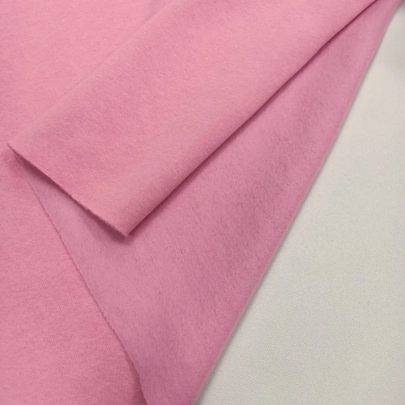 Kaf Kumaş  3 İplik Şardonlu Kumaş | Pembe