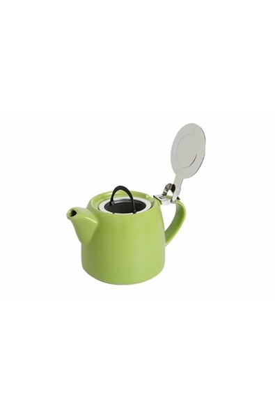 Chai Süzgeçli Stoneware Demlik 600 Cc. -yeşil