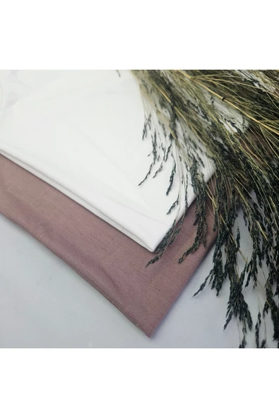 Modal Süprem Kumaş | Ekru - Resim 3