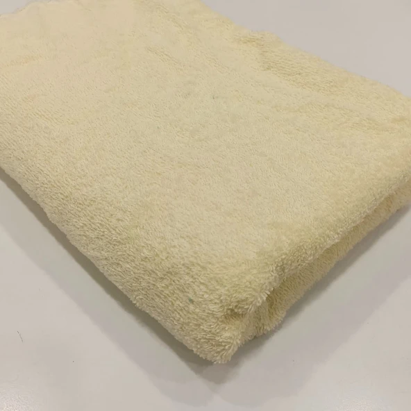 Kaf Kumaş  Pamuklu Havlu Kumaş | Açık Sarı
